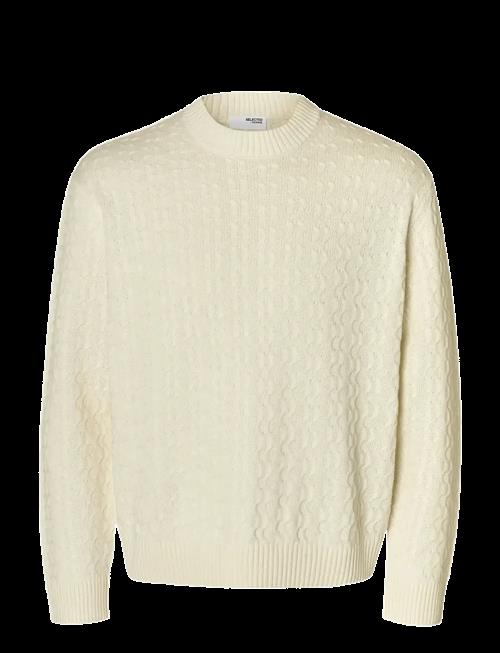 Selected | Slhphilip Ls Knit Relaxed Crew Neck | XL