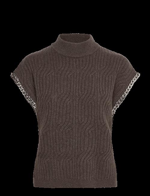 Dante6 | Dante6-Meloe  Sleeveless Chain Sweater | S