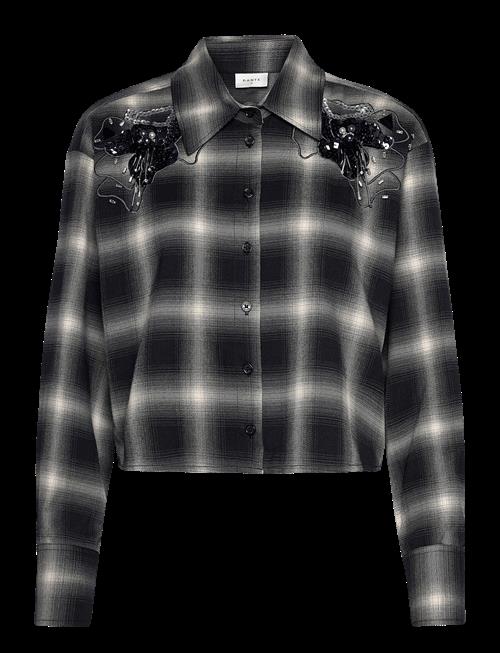 Dante6 | Dante6-Eason Check Embellished Shirt | 34