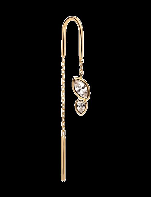 Maria Black | Swift Earring 01 Gold | ONE SIZE
