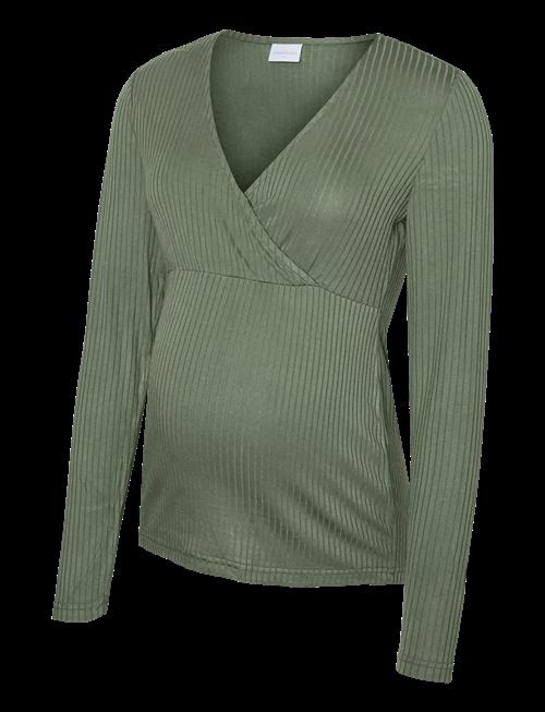 Mamalicious | Mltrinity Tess Ls Jrs Top 2F | XS