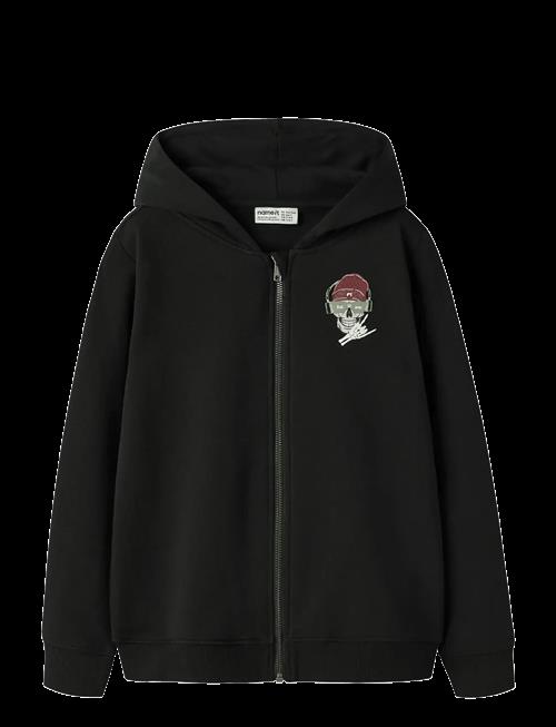 name it | Nkmteddy Ls Sweat Card Wh Bru | 116