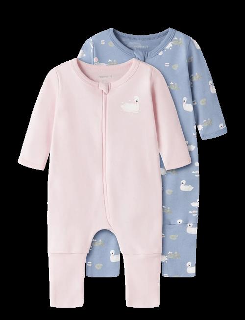 name it | Nbfnightsuit 2P Zip Ff Swan Noos | 68