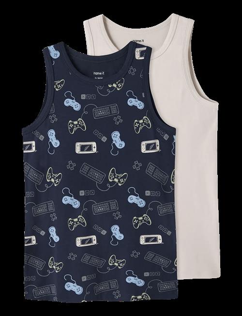 name it | Nkmtank Top 2P Navy Gamer Noos | 110