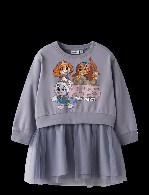 name it | Nmfjara Paw Nreg Swe Dress Bru Cplg | 92