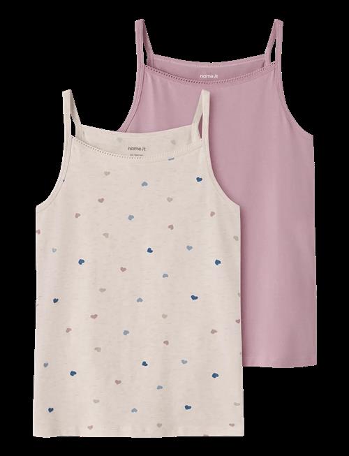 name it | Nkfstrap Top 2P Peyote Hearts Noos | 134-140