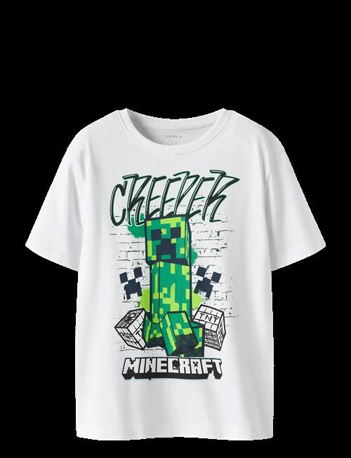 name it | Nkmdi Minecraft Ss Nreg Top Box Noos Bfu | 134-140