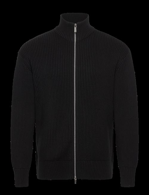 Selected | Slhdry Ls Knit Relaxed Full Zip Collar | XL