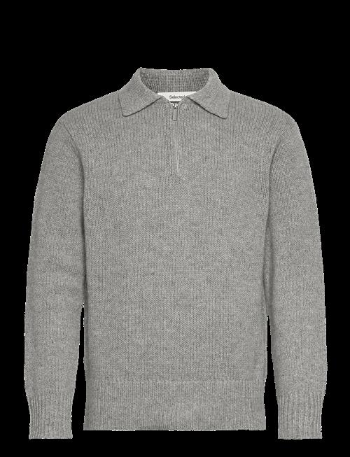 Selected | Slhcody Ls Knit Relaxed Half Zip Polo | S
