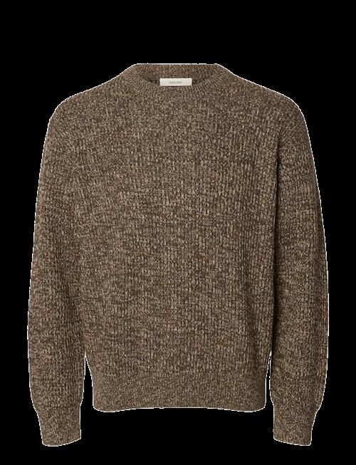 Selected | Slmtilum Ls Knit Crew Neck Noos | L