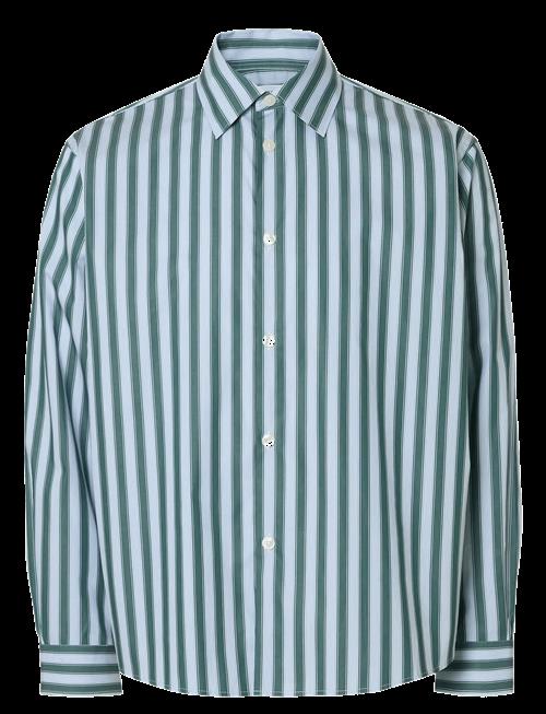 Selected | Slhrlxhenric Stripe Ls Shirt | XL