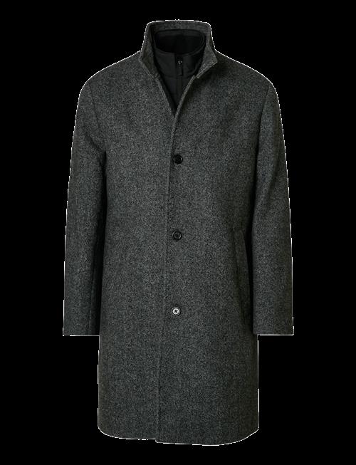 Selected | Slmrainar Wool Blend Coat Noos | L