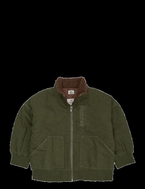 Copenhagen Colors | Twill Bumper Jacket W. Sherpa Collar | 152