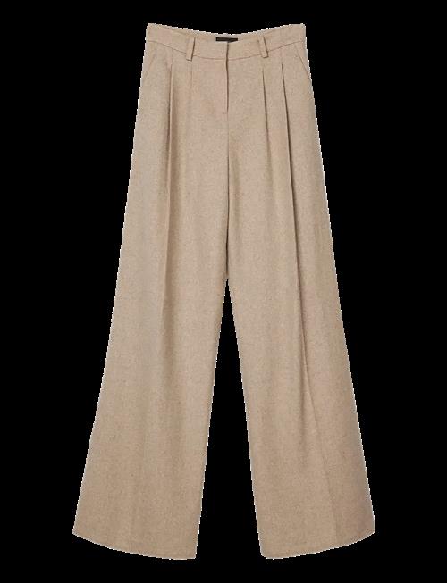 Lexington Clothing | Tailored Wool Blend Wide Pants | L