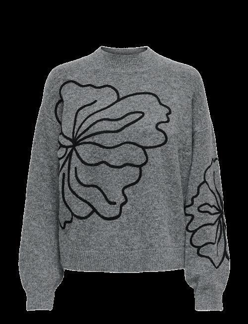 JDY | Jdyjella L/S Flower Pullover Knt Noos | M