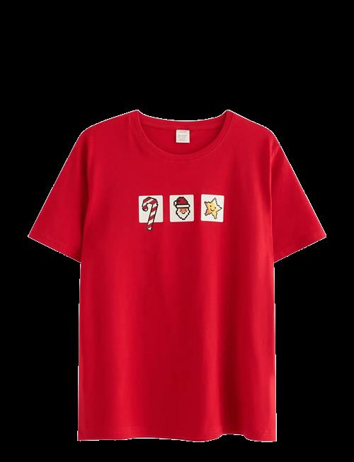 Lindex | T Shirt Christmas Print | 128