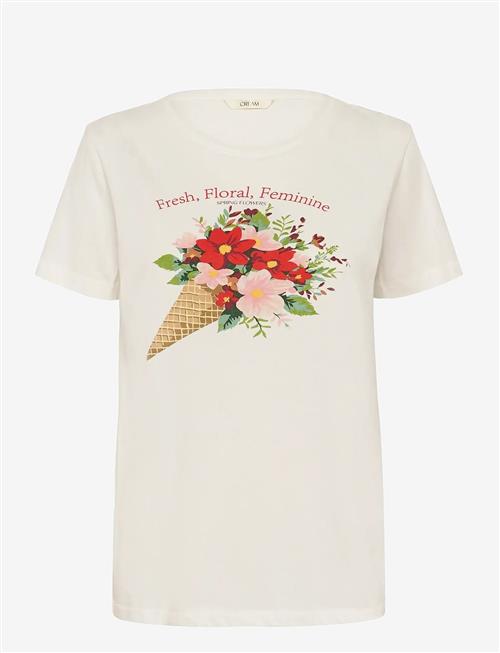 Cream | Crjoliy T-Shirt | L