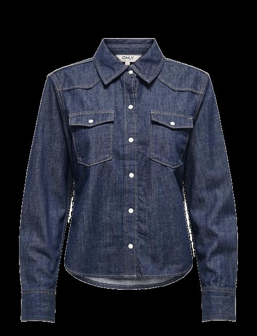 ONLY | Onlcharlize Ls Dnm Shirt Akm Noos | L