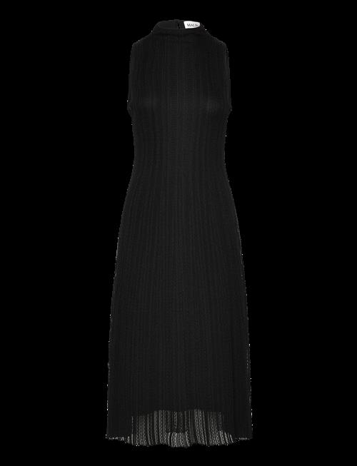 Malina | Nessa Halterneck Pointelle Knitted Midi Dress | XL