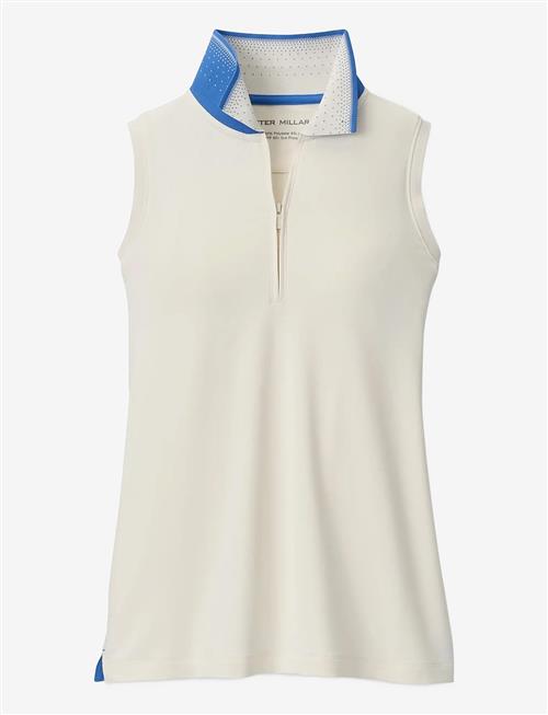 Peter Millar | Chrissie Sleeveless Zip Polo | S