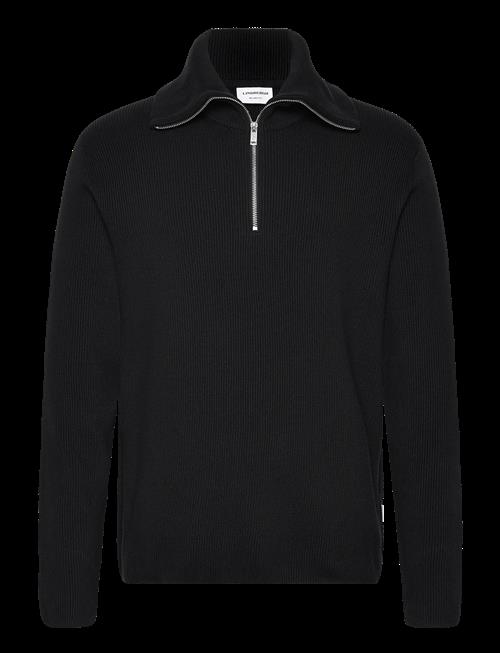 Lindbergh | Half Zip Rib Knit W. Oversized Col | S