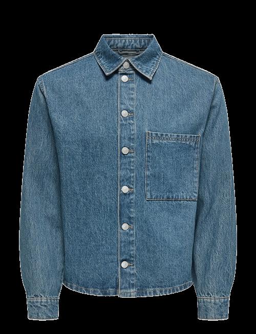 ONLY & SONS | Onssprick Box Azg Dnm Jacket | XS