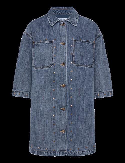 Coster Copenhagen | Denim Tunika With Eyelets | 40
