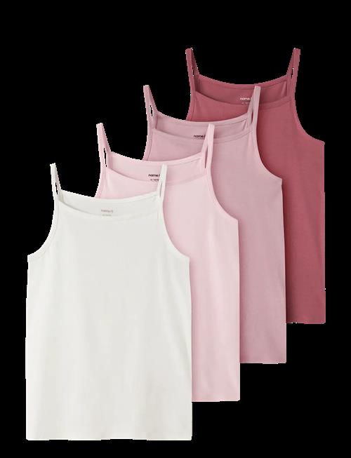 name it | Nkfstrap Top 4P Solid Noos | 146-152
