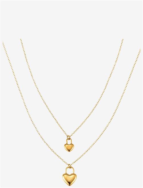 By Jolima | Heart Locker Necklace | ONE SIZE 45 cm