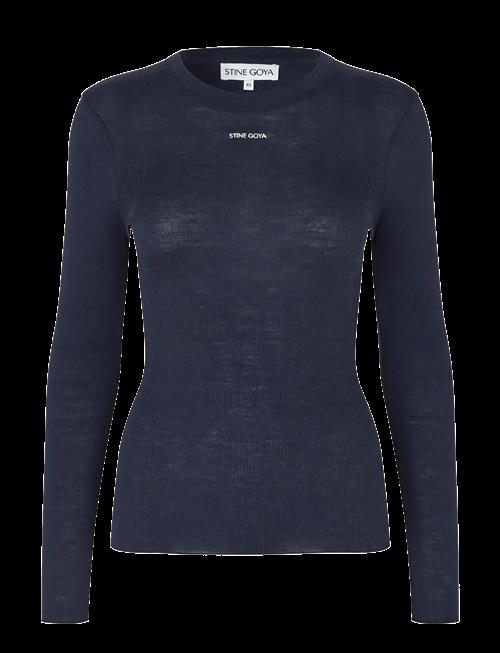 STINE GOYA | Lux Rib,Long Sleeve Crewneck | M/L