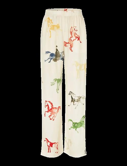 STINE GOYA | Dry Viscose, Elasticated Long Pants | S
