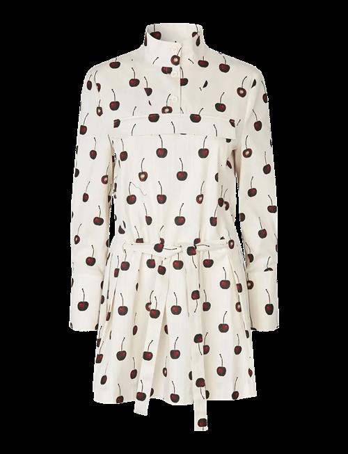 STINE GOYA | Crisp Stripe Shirting, Pullover Parka Dress | XL