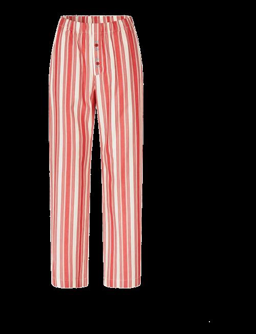 Se STINE GOYA | Striped Embroidered Cotton, Gathered Boxer Pants | XS hos Booztlet
