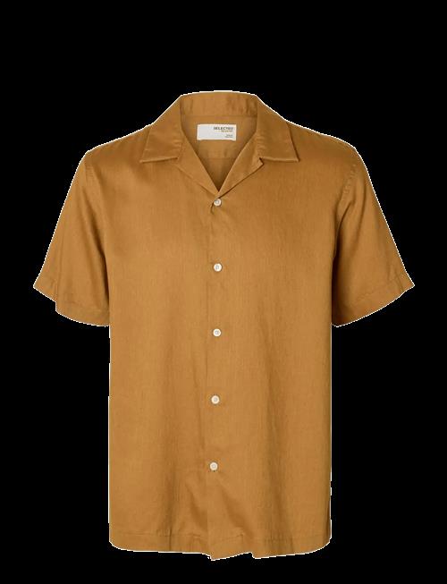 Selected | Slhregnoa Mix Shirt Ss Resort | M