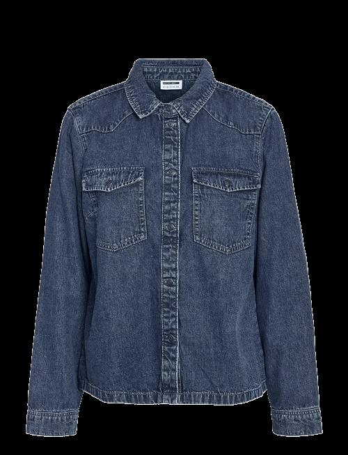 NOISY MAY | Nmnew Signe L/S Denim Shirt Vi002Mb Noos | M