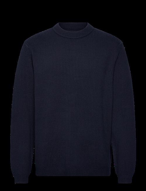 Garment Project | Boxy Cotton Knit - Navy | M