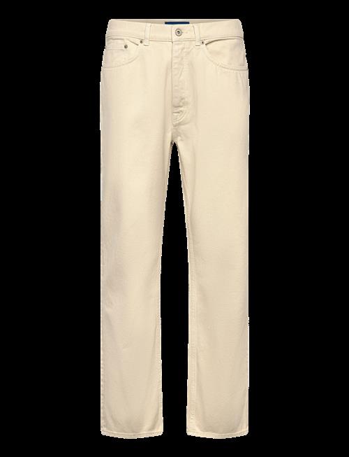 Garment Project | Loose Five Pocket Jeans - Ecru | 30