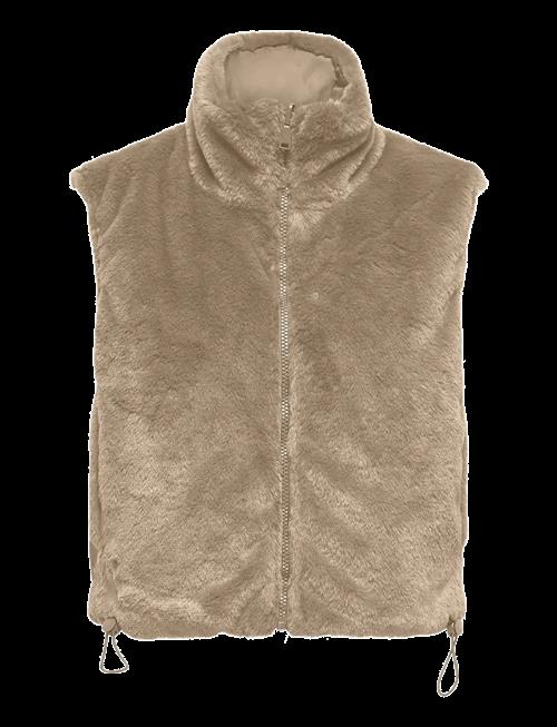 ONLY | Onldana Faux Fur Rev.waistcoat Otw Cc | S