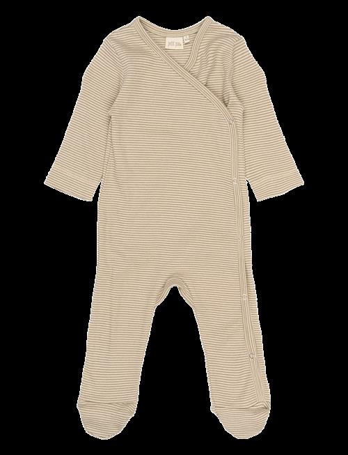 Petit Piao | Ppdian L_S Jumpsuit Fold Feet Nb No | 74