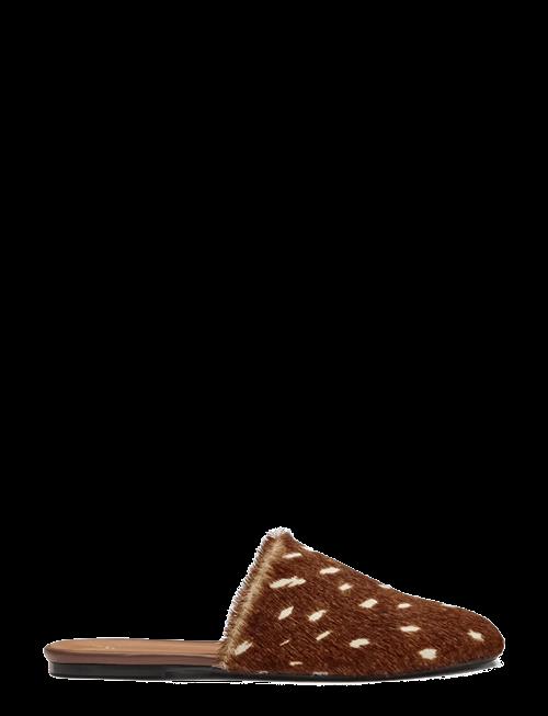 ATP Atelier | Forcola Cannella Printed Cerbiatto Pony | 40
