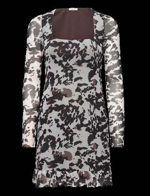 Bubbleroom | Short Mesh Frill Dress | M x 93