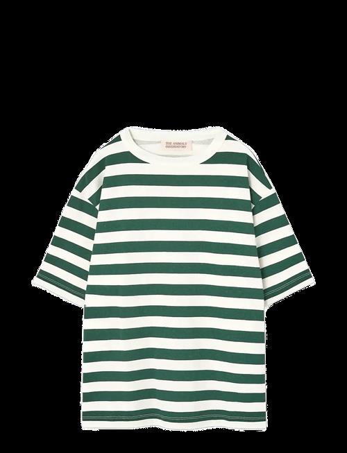 THE ANIMALS OBSERVATORY | Stripes Freen Collie T-Shirt | 10 Y