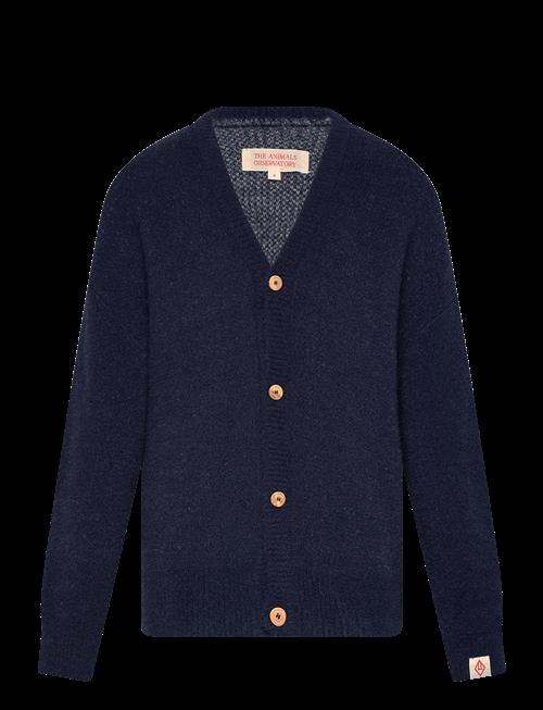 THE ANIMALS OBSERVATORY | Navy Racoon Cardigan | 8 Y