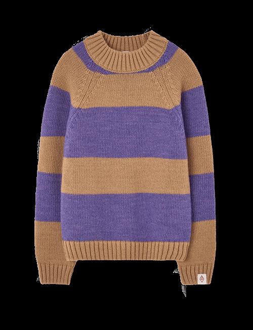 THE ANIMALS OBSERVATORY | Stripes Beife Boxfish Sweater | 12 Y
