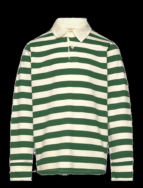 THE ANIMALS OBSERVATORY | Stripes Freen Eel Polo Shirt | 8 Y