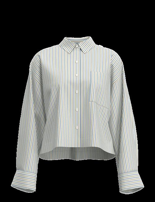 Selected | Slfdan-Astha Ls Cropped Shirt Ex | 40