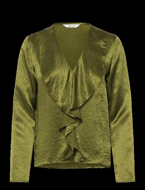 Selected | Slfselene Ls V-Neck Top Ex | 38
