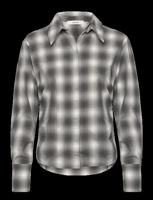 Selected | Slfmaya Slim Ls Checked Shirt Ex | 36