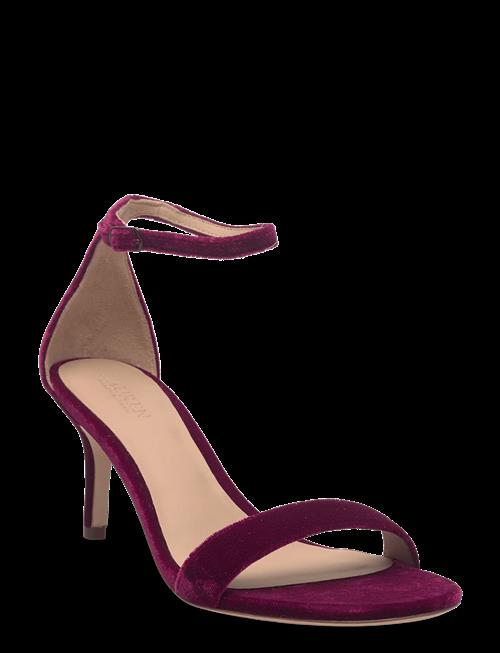Lauren Ralph Lauren | Allie Mid-Heel Velvet Sandal | 36
