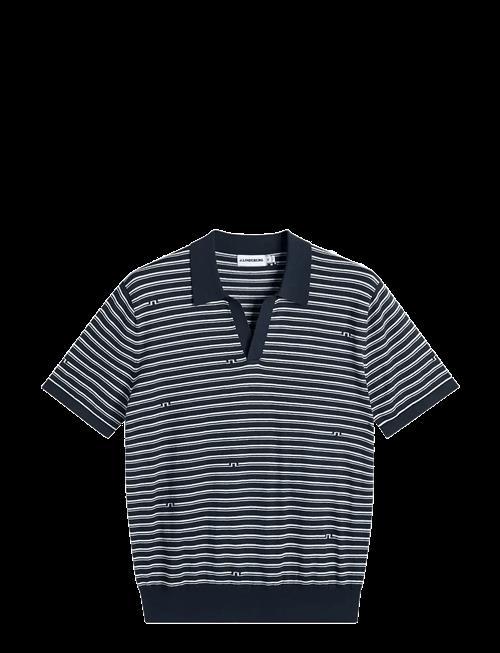 J. Lindeberg | Ben Structure Stripe Polo | XL